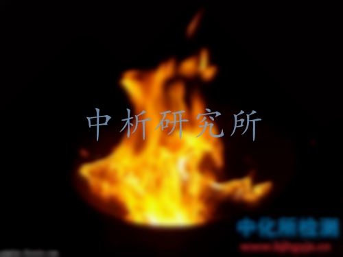 燃燒性能檢測